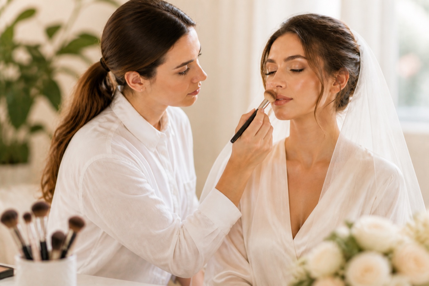 Maquillage Mariée a domicile