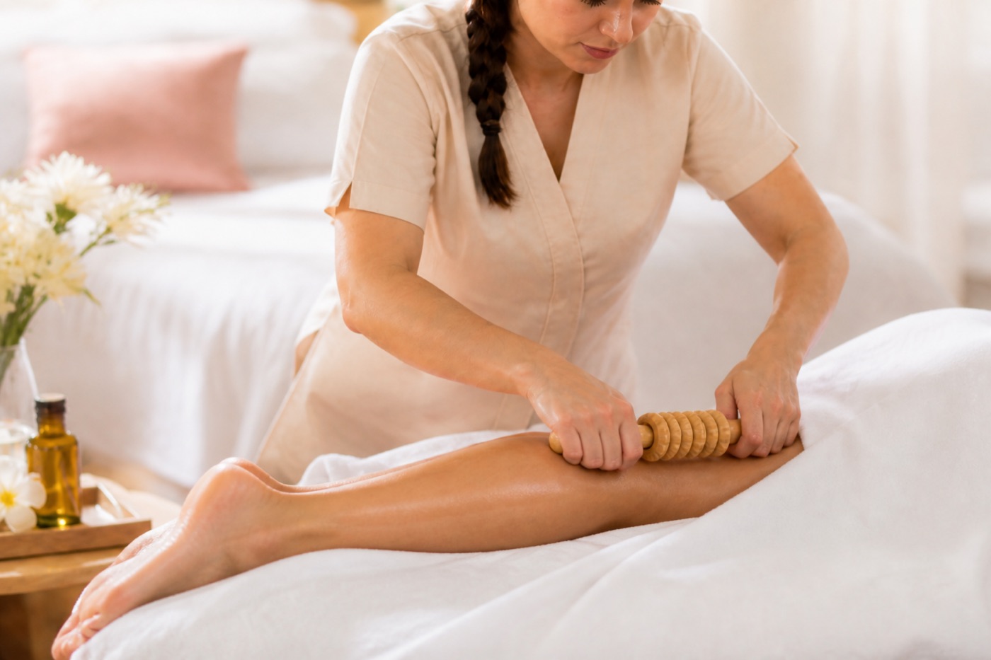 Massage anticellulite a domicile